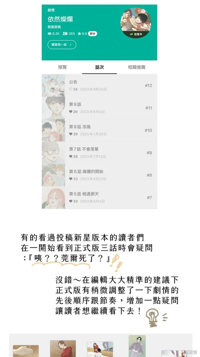 依然燦爛,後記,第16张