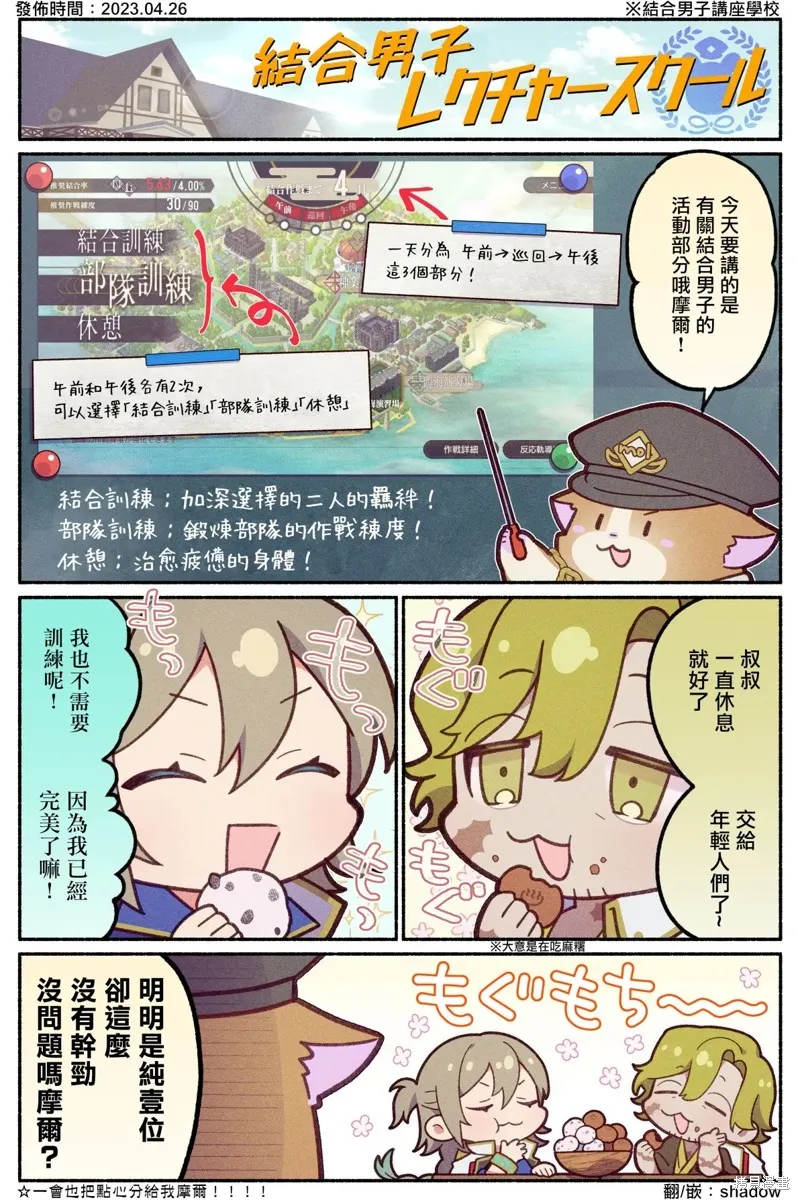 結合男子 -Commitments to Dawn-,遊戲宣傳短漫,第12张