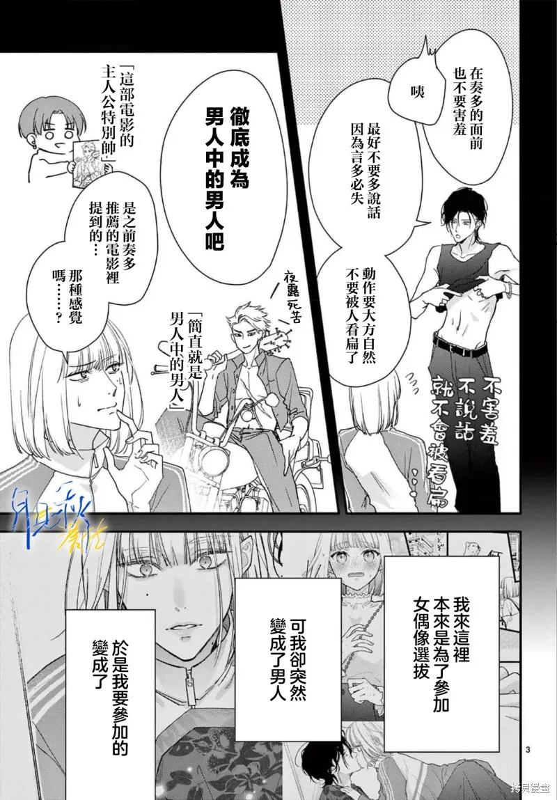 身为女主角，却成为了男爱豆♂！？,第02話,第3张
