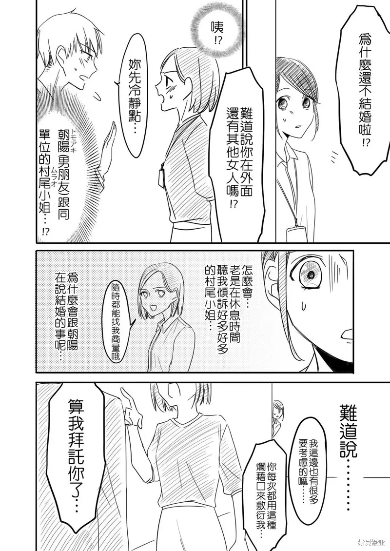 立葵老師推特短篇漫畫集,快点把婚结一结啦,第1张