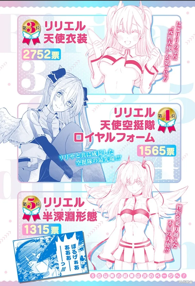 2.5次元的诱惑,莉莉艾尔人气投票结果,第3张