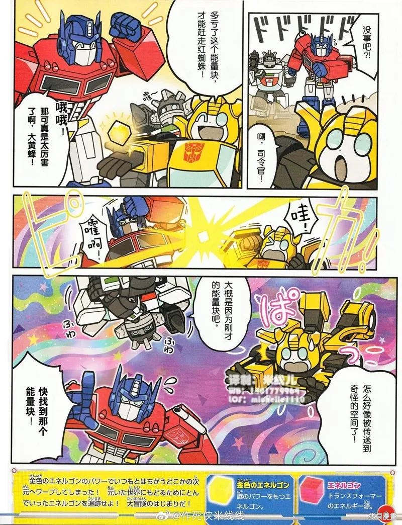 TRANSFORMERS GO! GO!,SHINING THUNDER大黄蜂玩具漫画,第5张