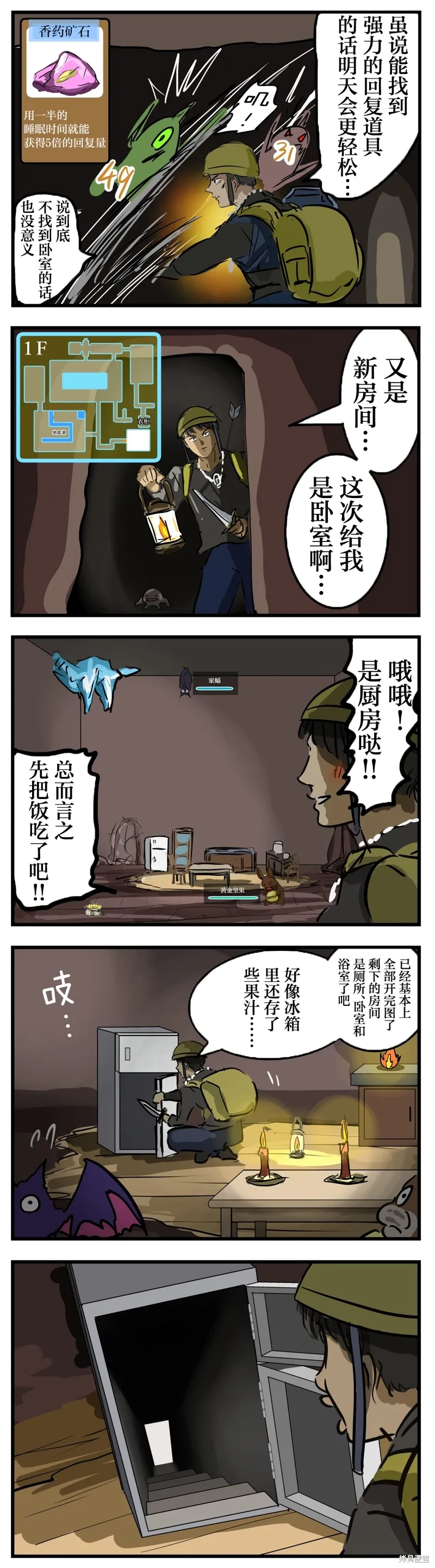 カコミスル老師四格合集,自家是地下城,第2张