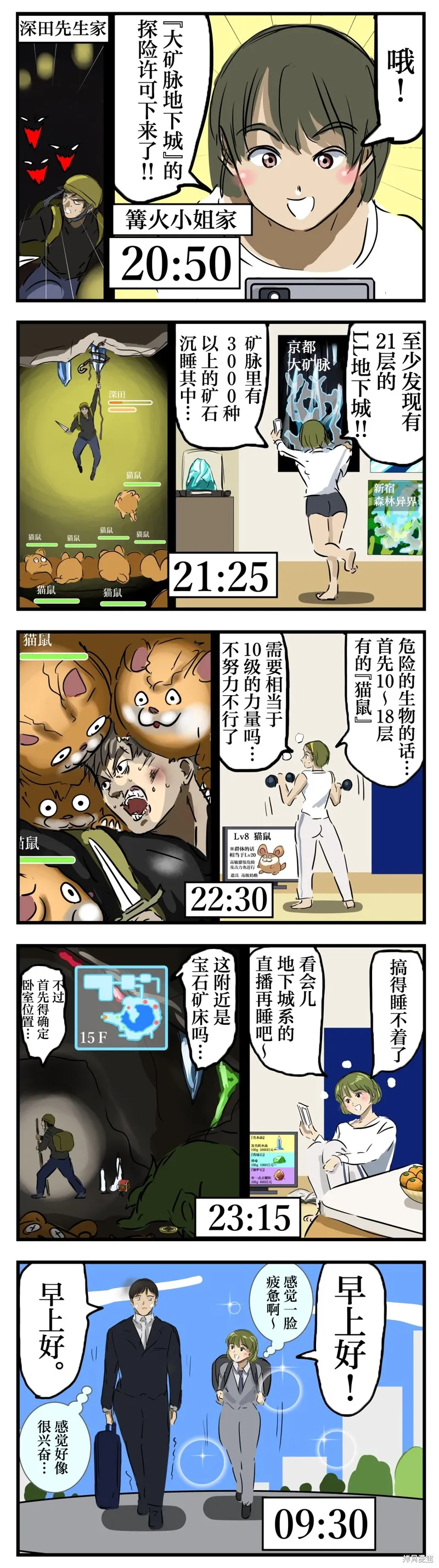 カコミスル老師四格合集,自家是地下城,第3张