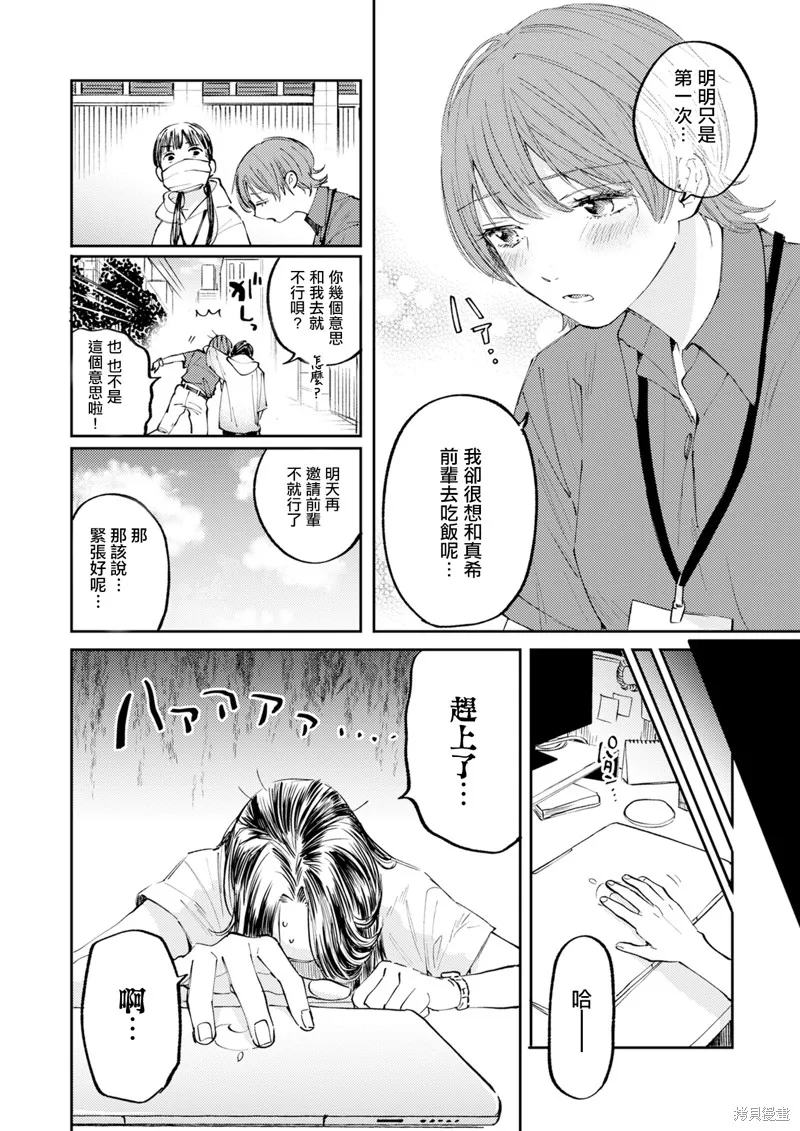 害怕騷擾的真希前輩,第01話,第19张