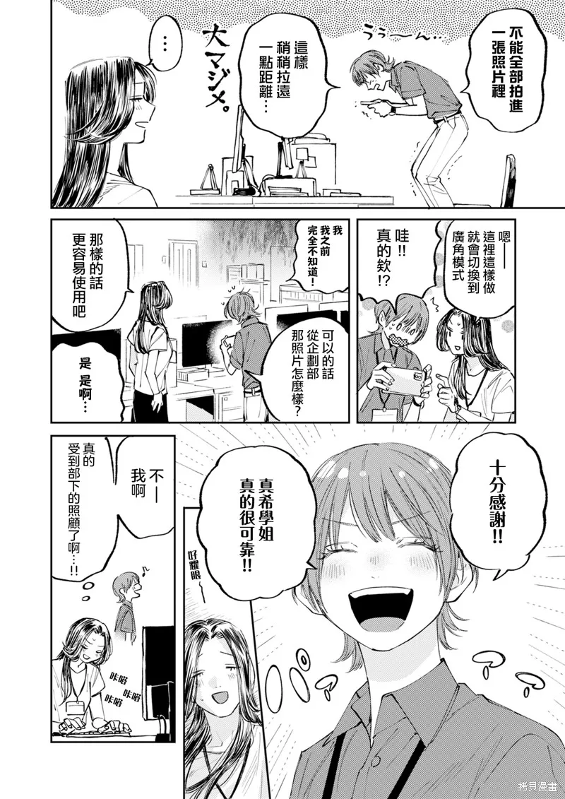 害怕騷擾的真希前輩,第01話,第7张