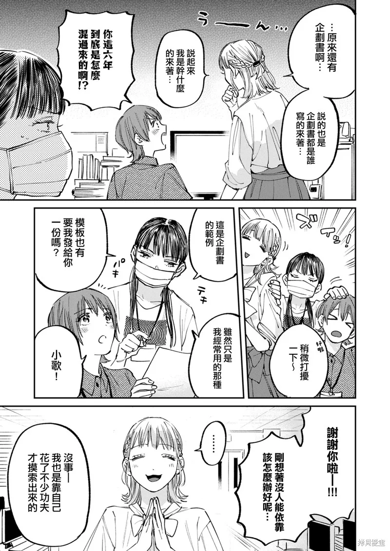 害怕騷擾的真希前輩,第02話,第10张