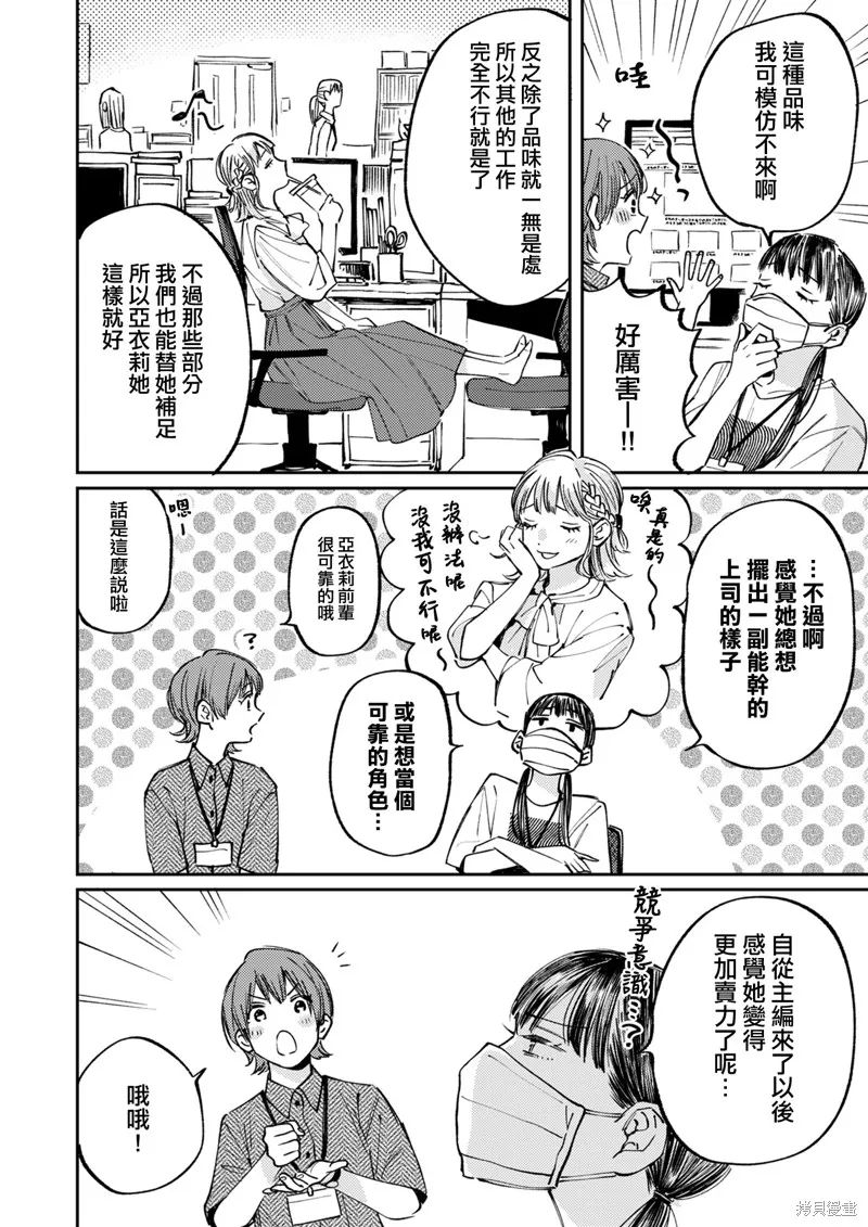 害怕騷擾的真希前輩,第02話,第13张