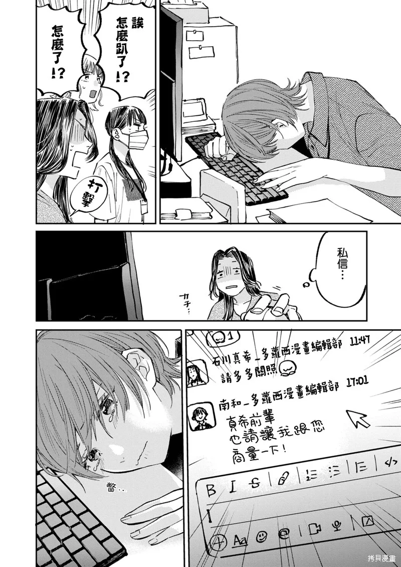 害怕騷擾的真希前輩,第02話,第21张