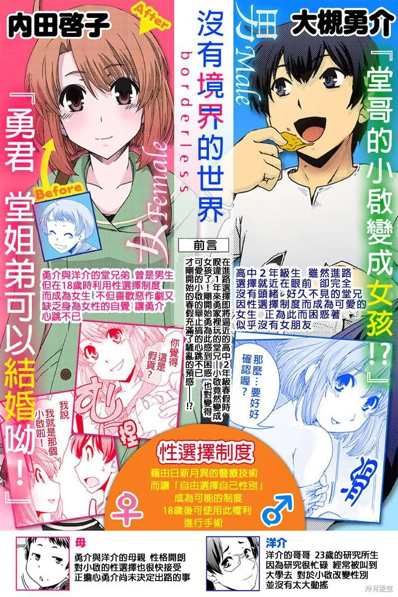 沒有境界的世界,第03话,第2张