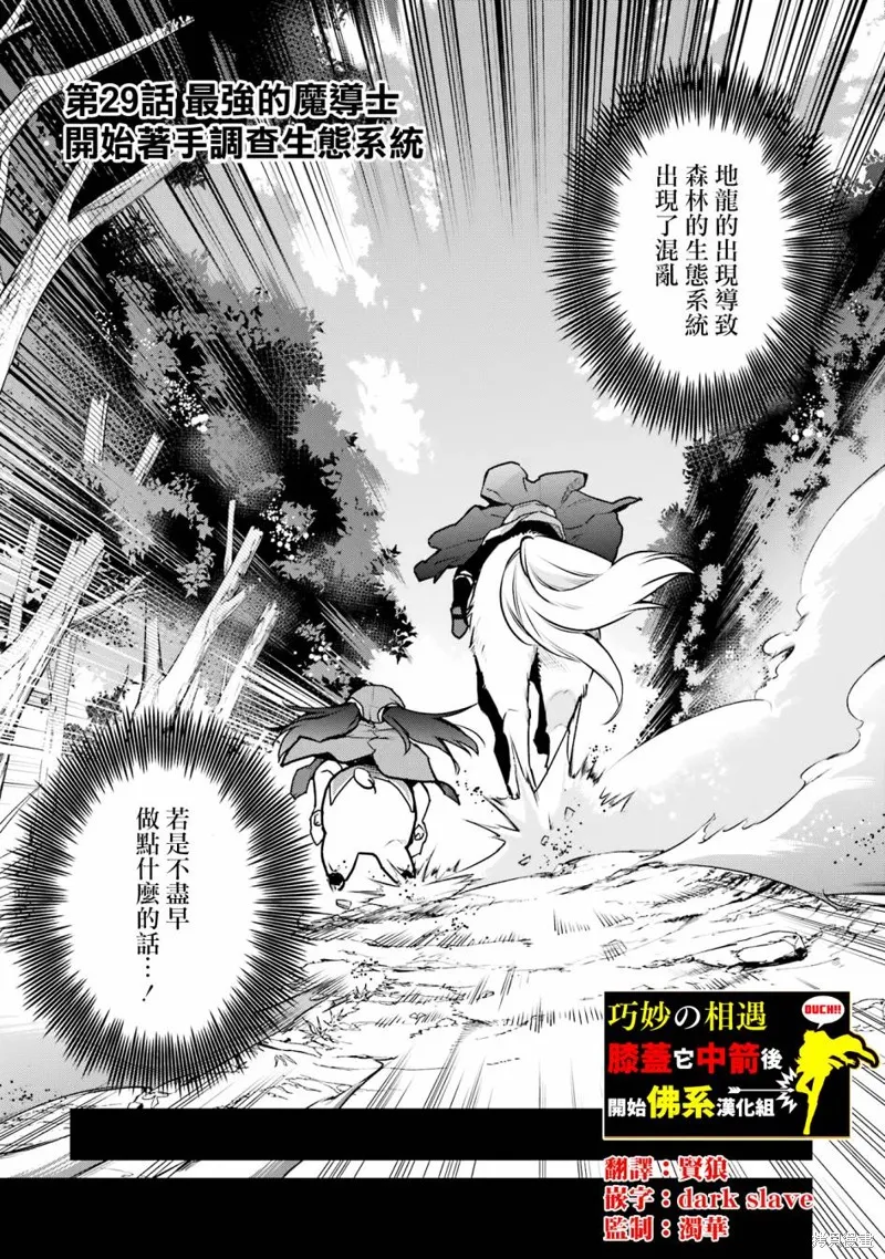 最强的魔导士，膝盖中了一箭之后成为乡下的卫兵,第29话,第5张