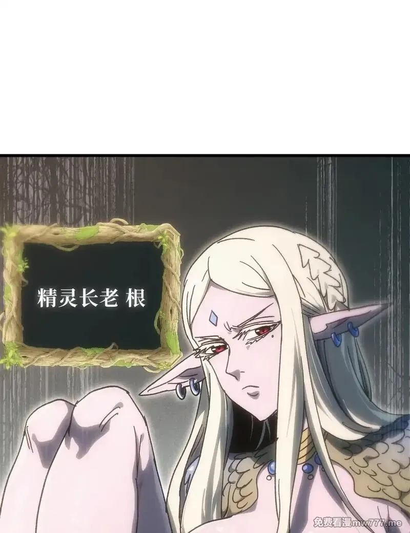 肉搏无敌的不良少年在游戏中却想当奶妈,152 精灵族长老,第64张