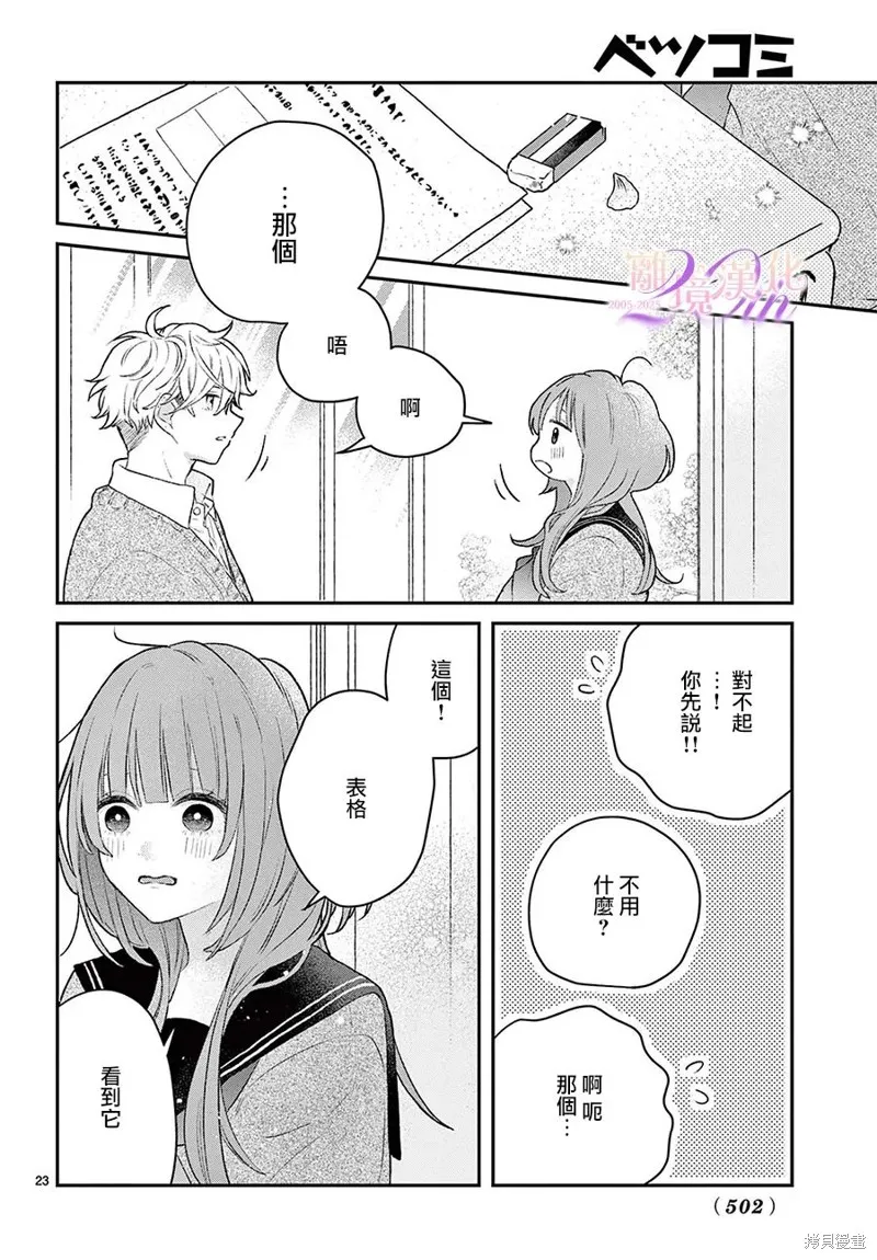 缺憾之戀的主角們,第01話,第23张