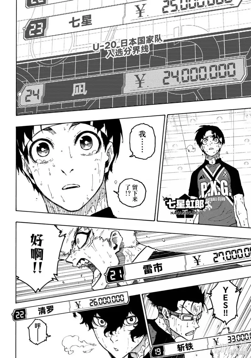 藍色監獄,第299话,第2张