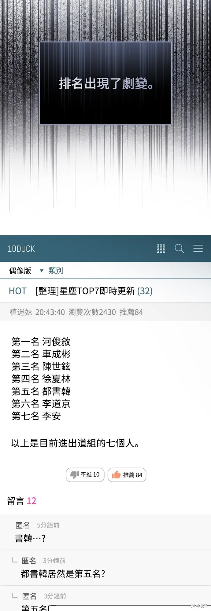 穿越成為大勢偶像忙內團員,第42话,第2张