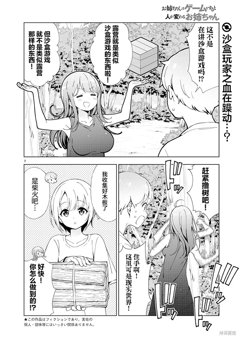 一打游戏就像变了个人似的的姐姐,第20话,第2张