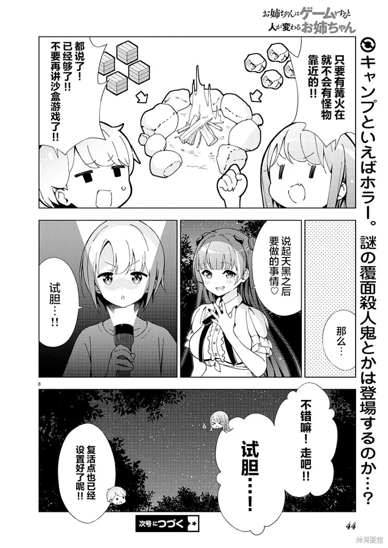 一打游戏就像变了个人似的的姐姐,第20话,第8张
