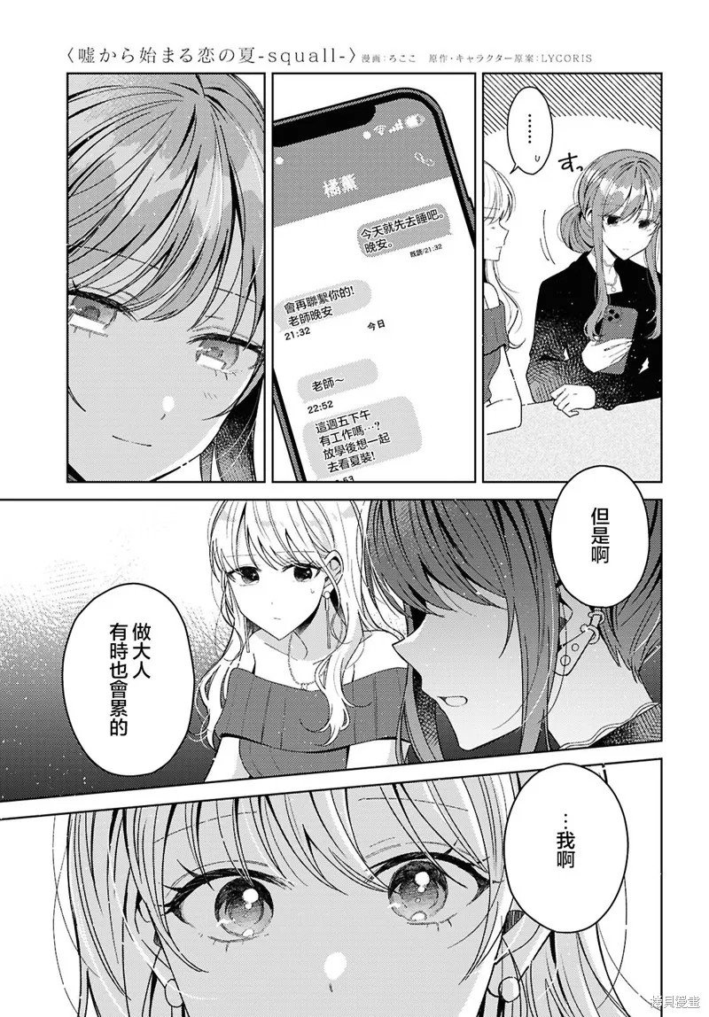 始于谎言的夏日恋情 -squall-,第04話,第29张
