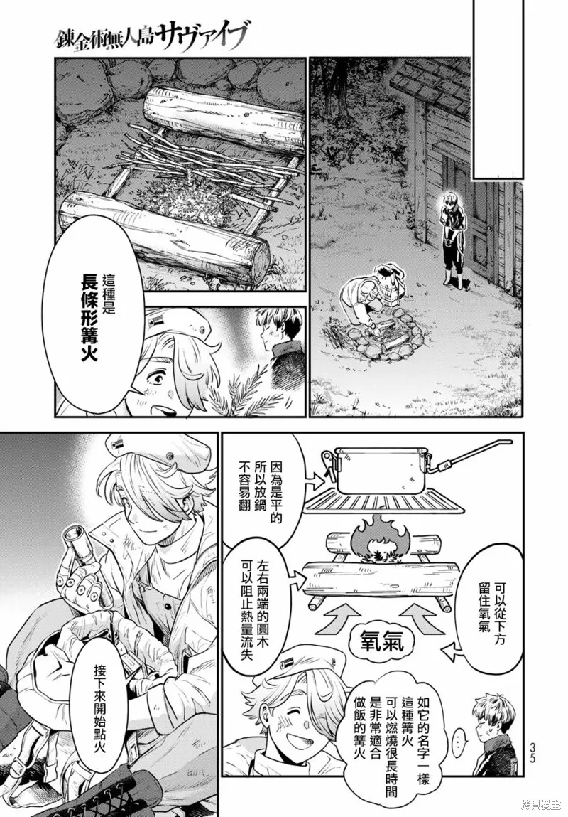 煉金術無人島荒野求生,第01话,第31张