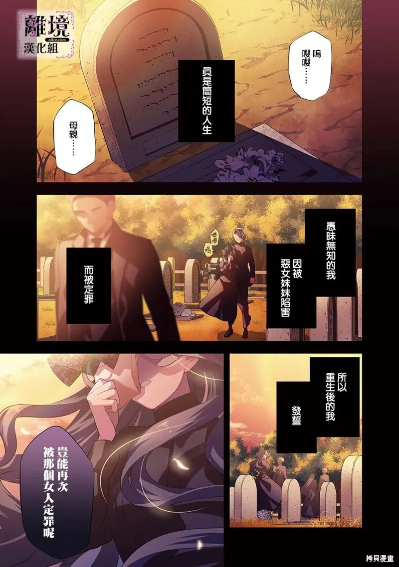 被定罪的恶人千金、重生后目标是成为完美恶女,第01话,第1张