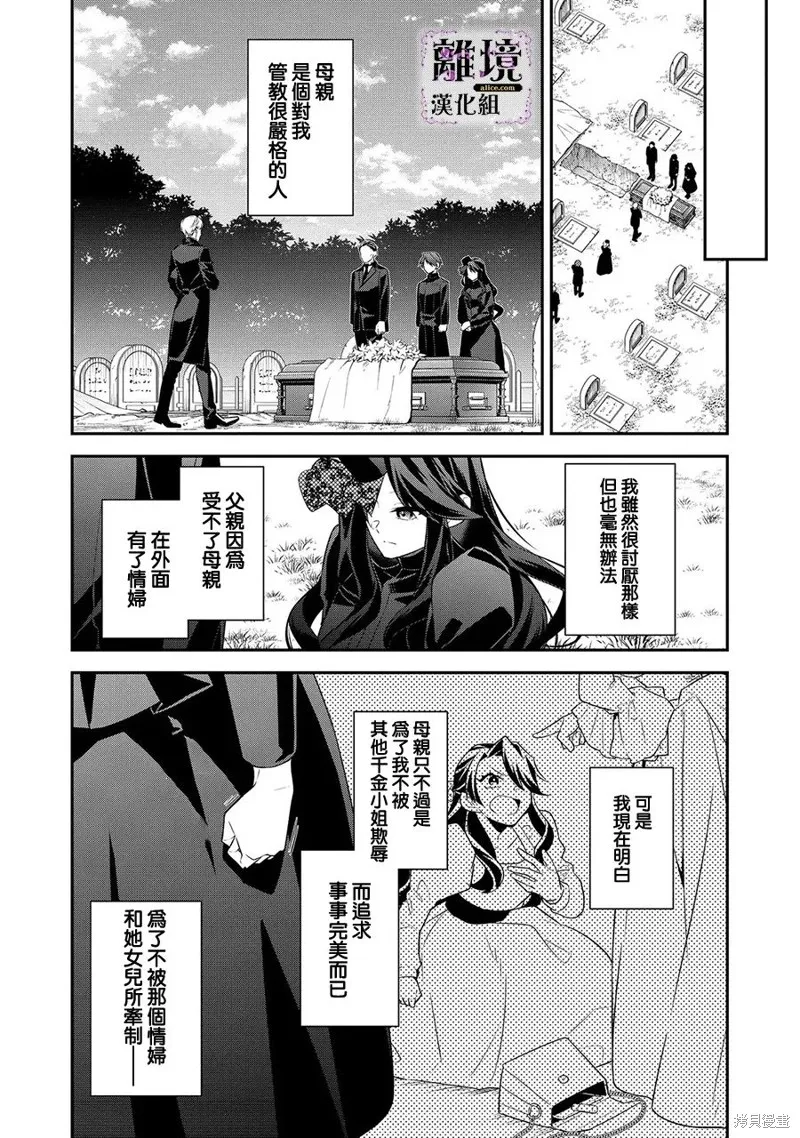 被定罪的恶人千金、重生后目标是成为完美恶女,第01话,第30张