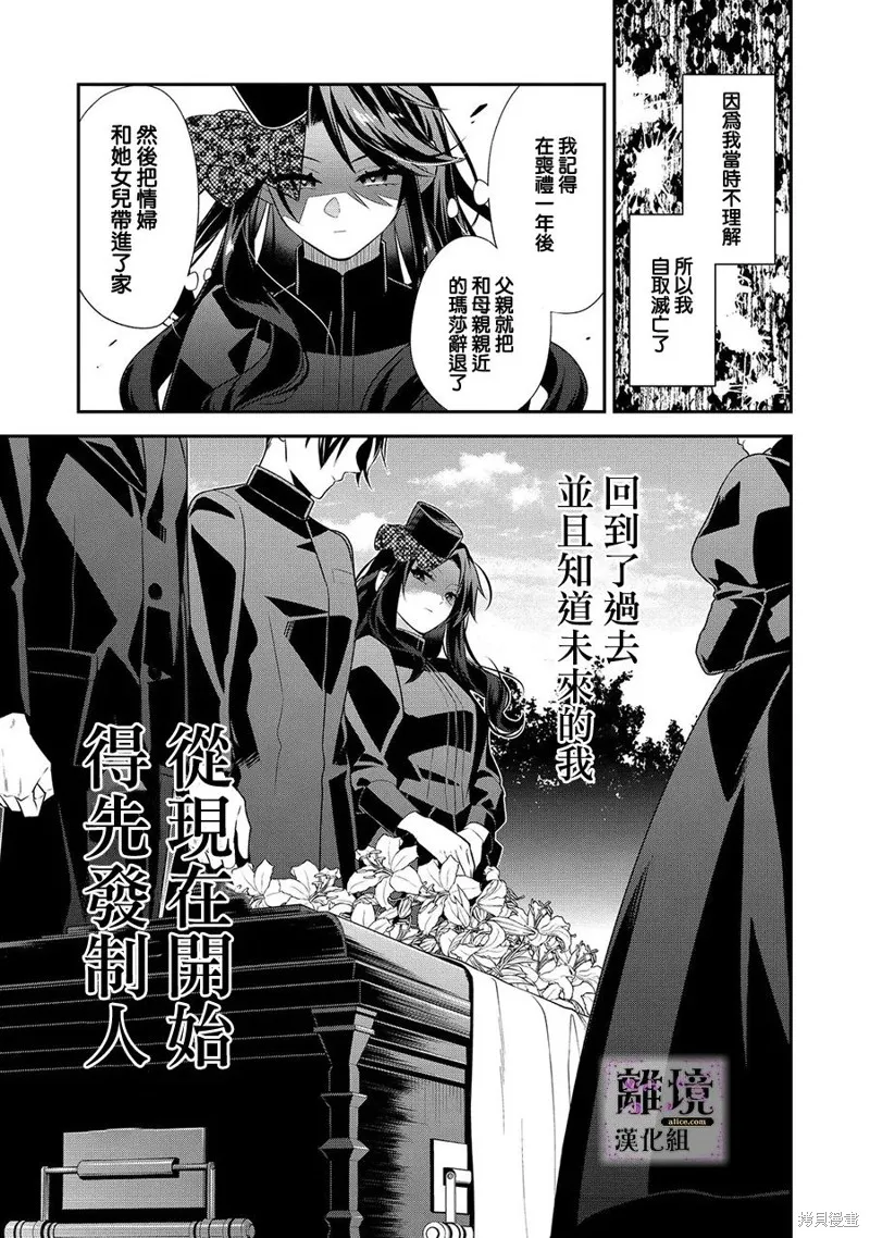 被定罪的恶人千金、重生后目标是成为完美恶女,第01话,第31张