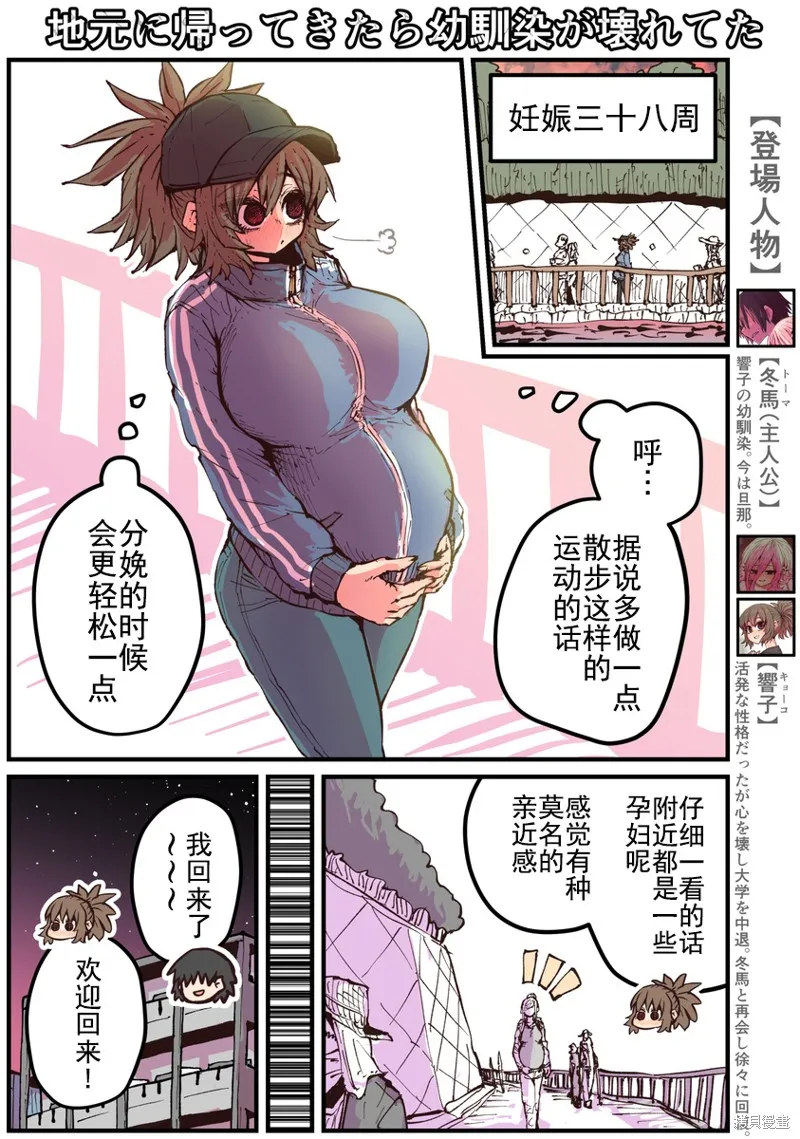 重回故乡发现青梅竹马坏掉了,第33话,第1张