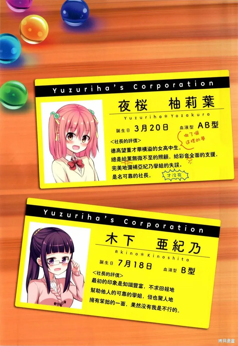 柚莉葉公司,第01话,第5张