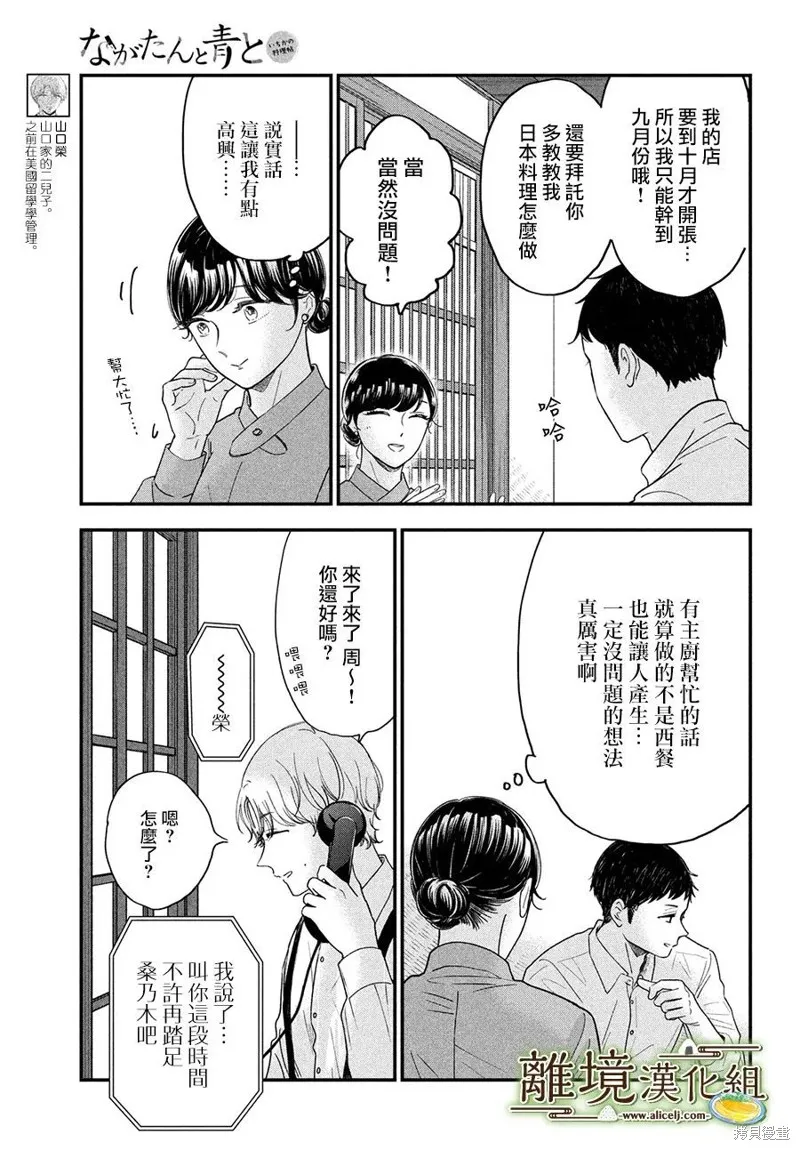 廚刀與小青椒之一日料理帖,第43话,第7张