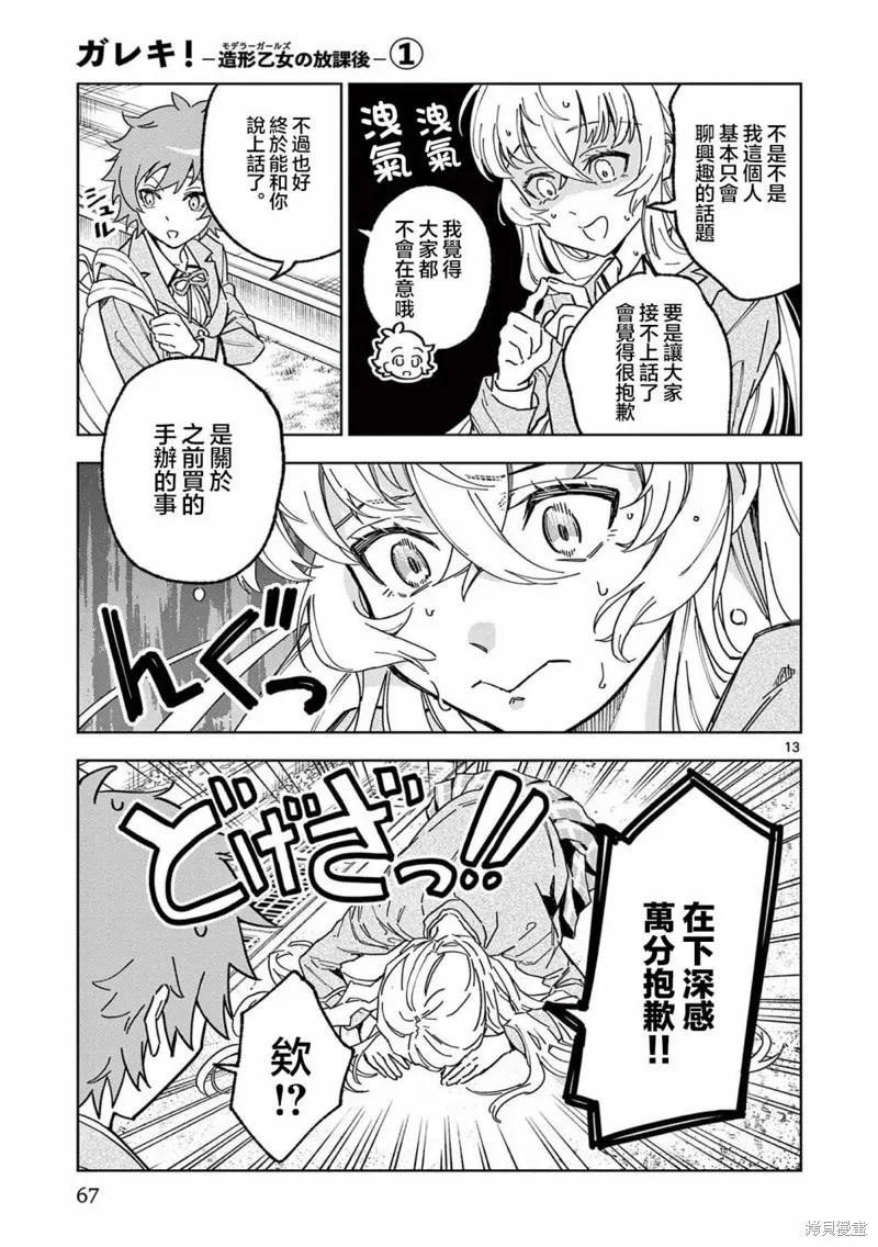 GK!-模型少女的放学时光,第02話,第13张
