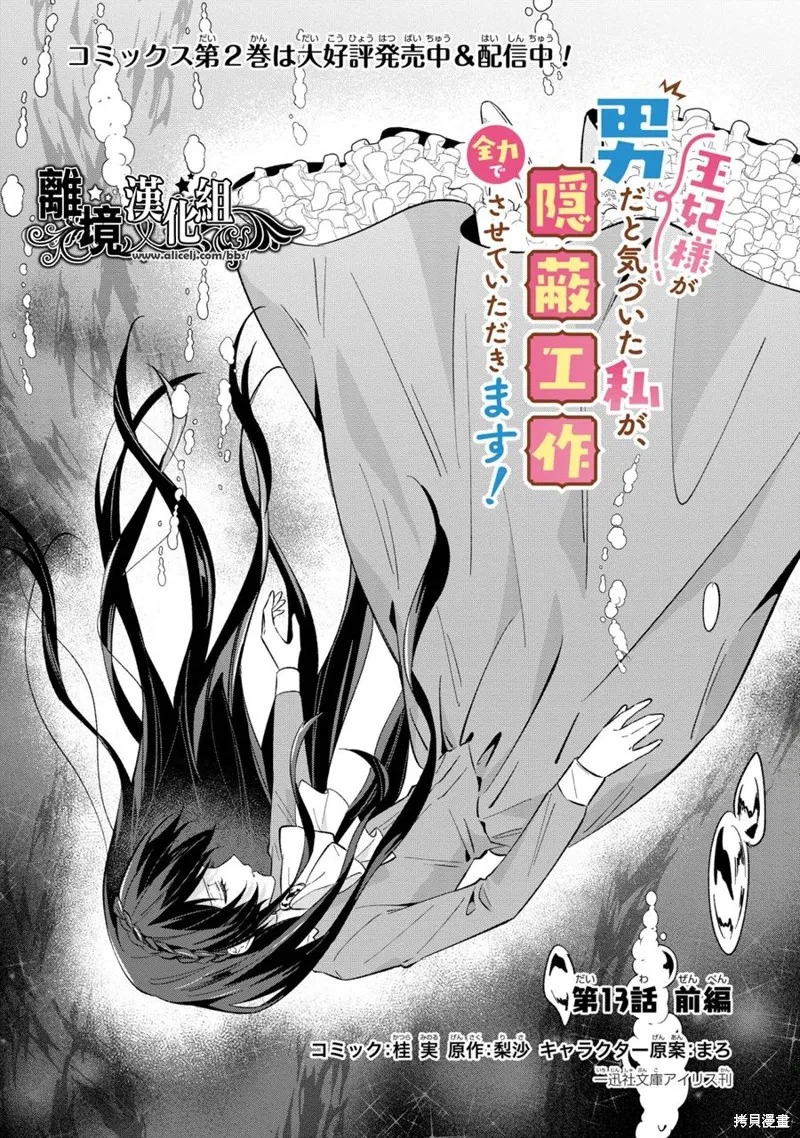 当发现王妃大人是男人之后、我开始全力协助隐瞒工作,第13話,第2张
