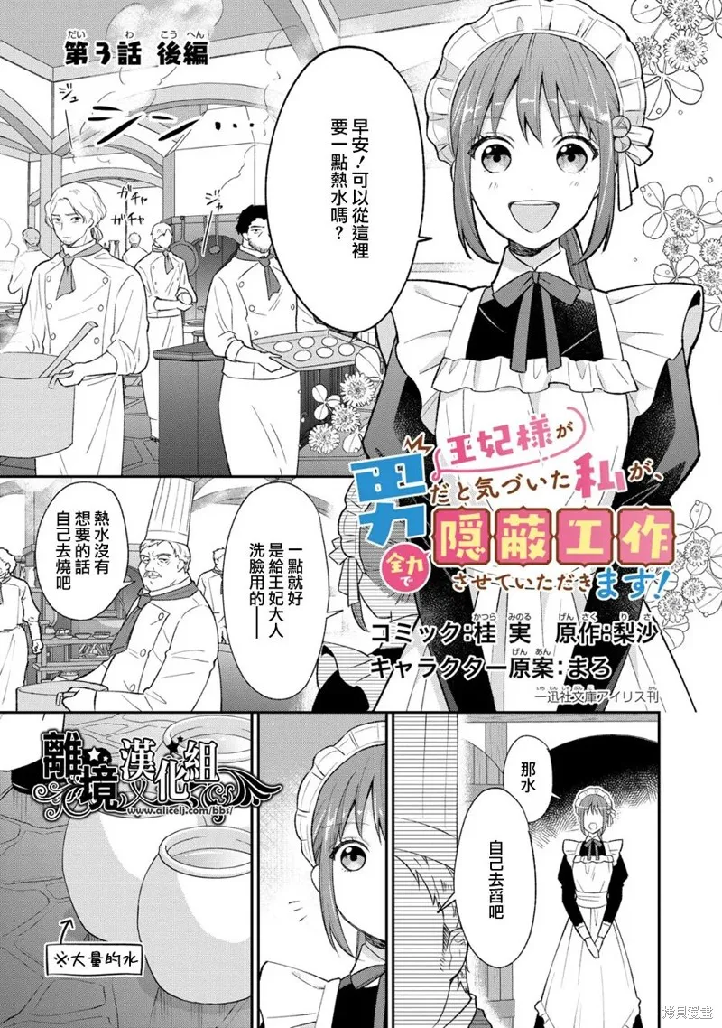 当发现王妃大人是男人之后、我开始全力协助隐瞒工作,第03話,第23张