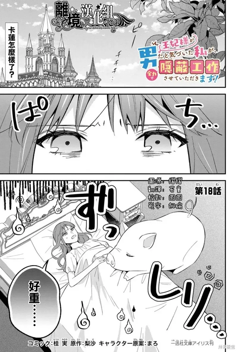 当发现王妃大人是男人之后、我开始全力协助隐瞒工作,第18話,第1张