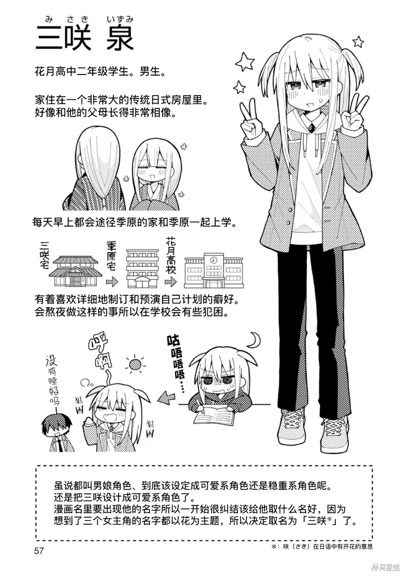 三咲同學是非攻略對象,第1卷附录,第4张