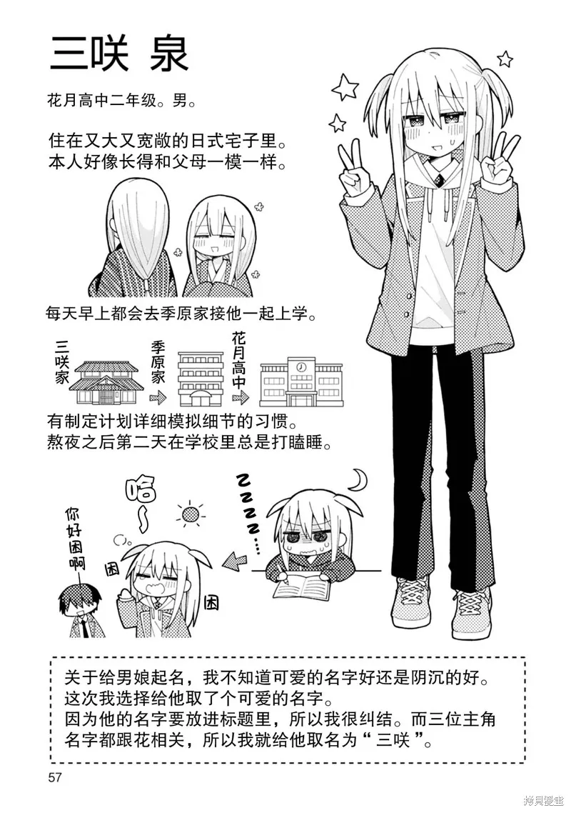 三咲同學是非攻略對象,01卷加笔,第1张