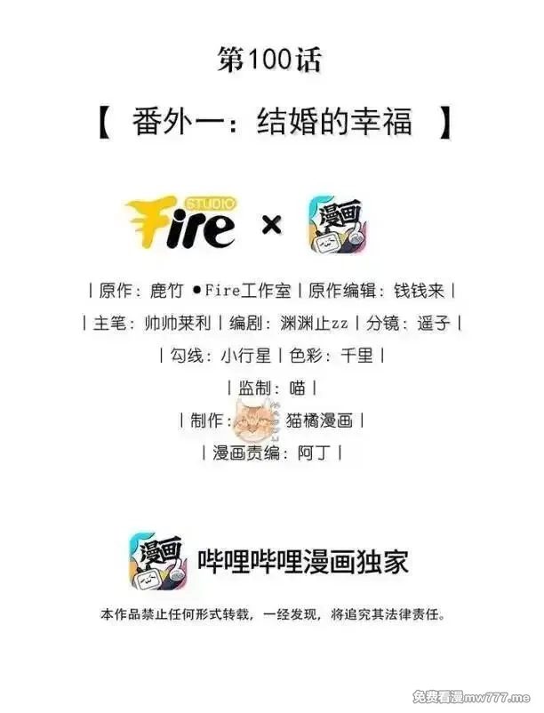 宿敌看我的眼神逐渐变质,100 番外一：结婚的幸福（内含获奖名单）,第2张