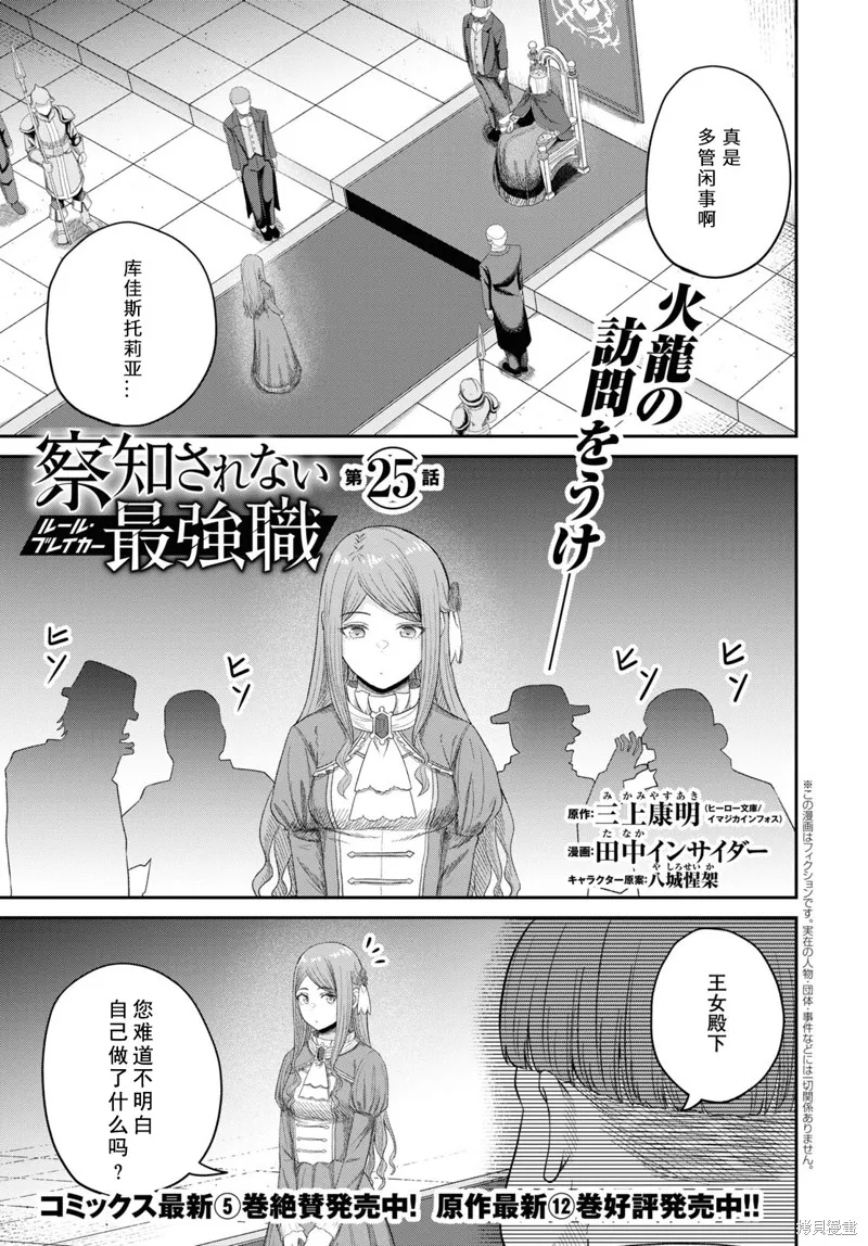 无法被感知的最强职业-规则破坏者,第25话试看,第1张