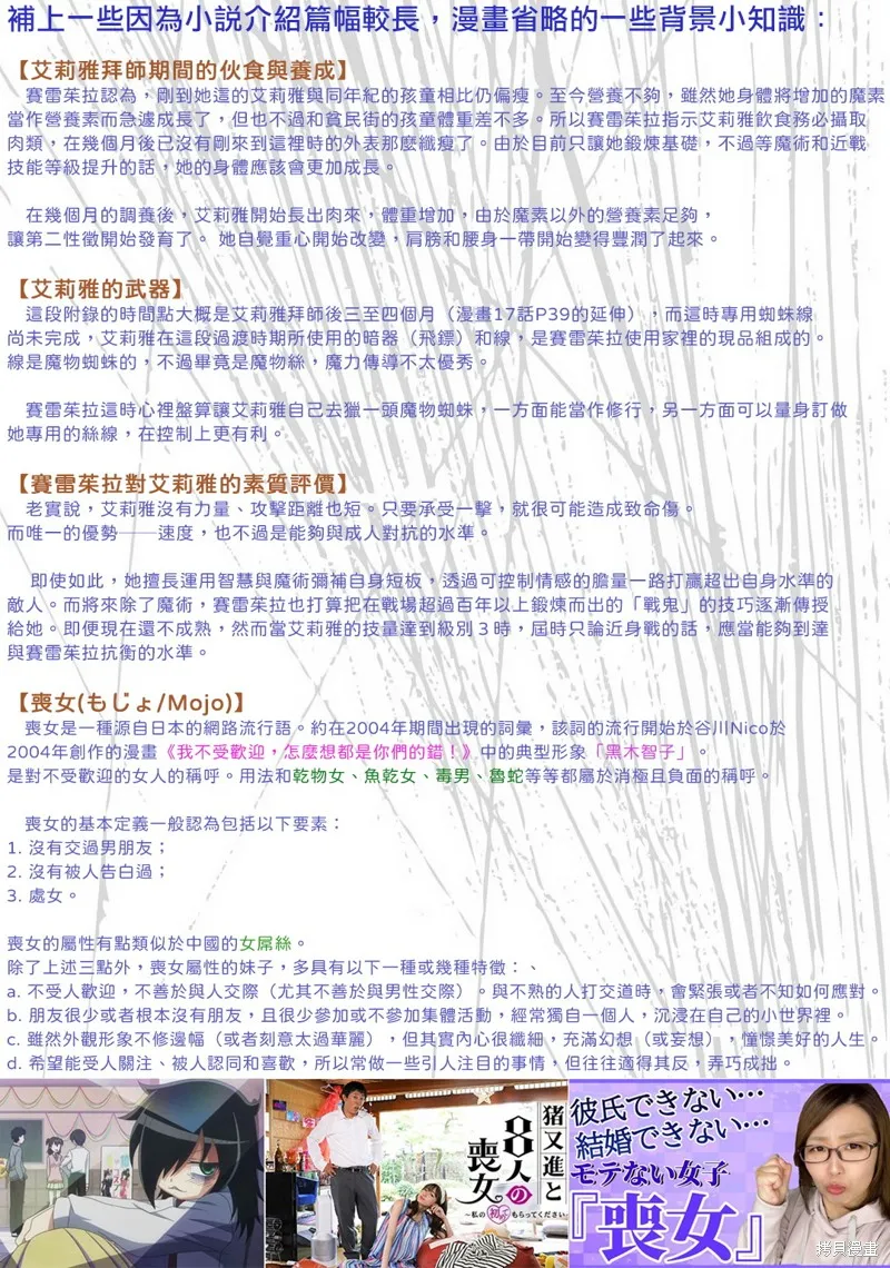身为女性向游戏的女主角挑战最强生存剧,04卷附录,第18张