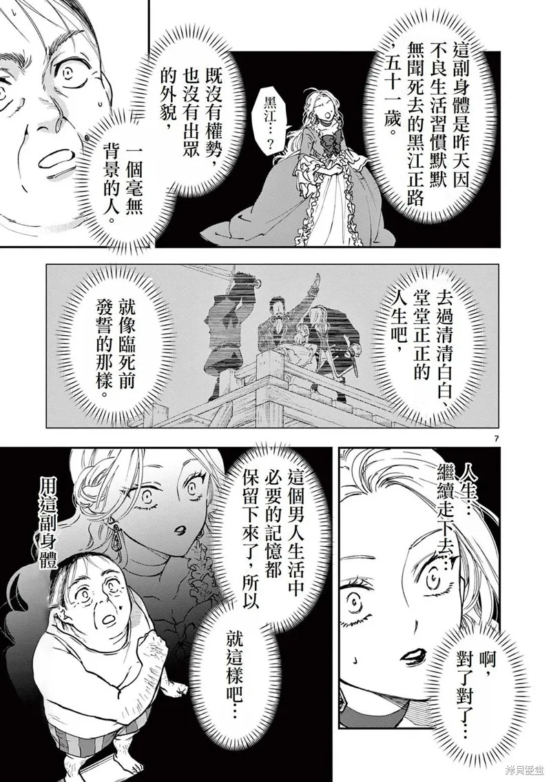 反派千金轉生中年大叔,第01話,第9张